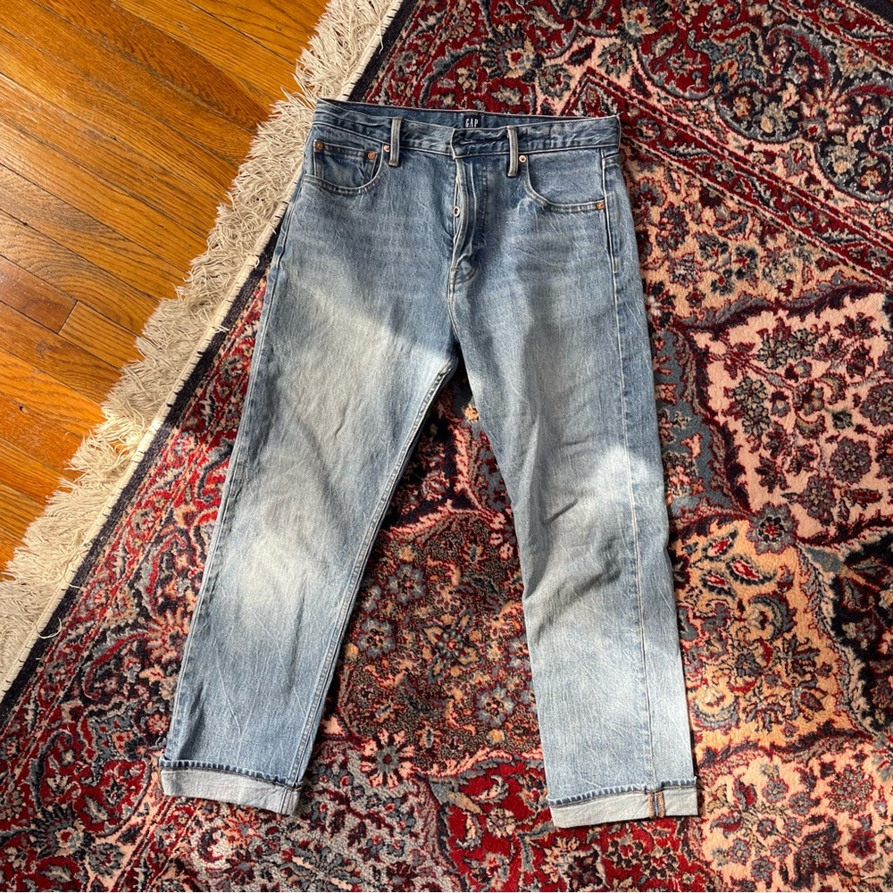 GAP x Cone Denim Straight Leg Jeans